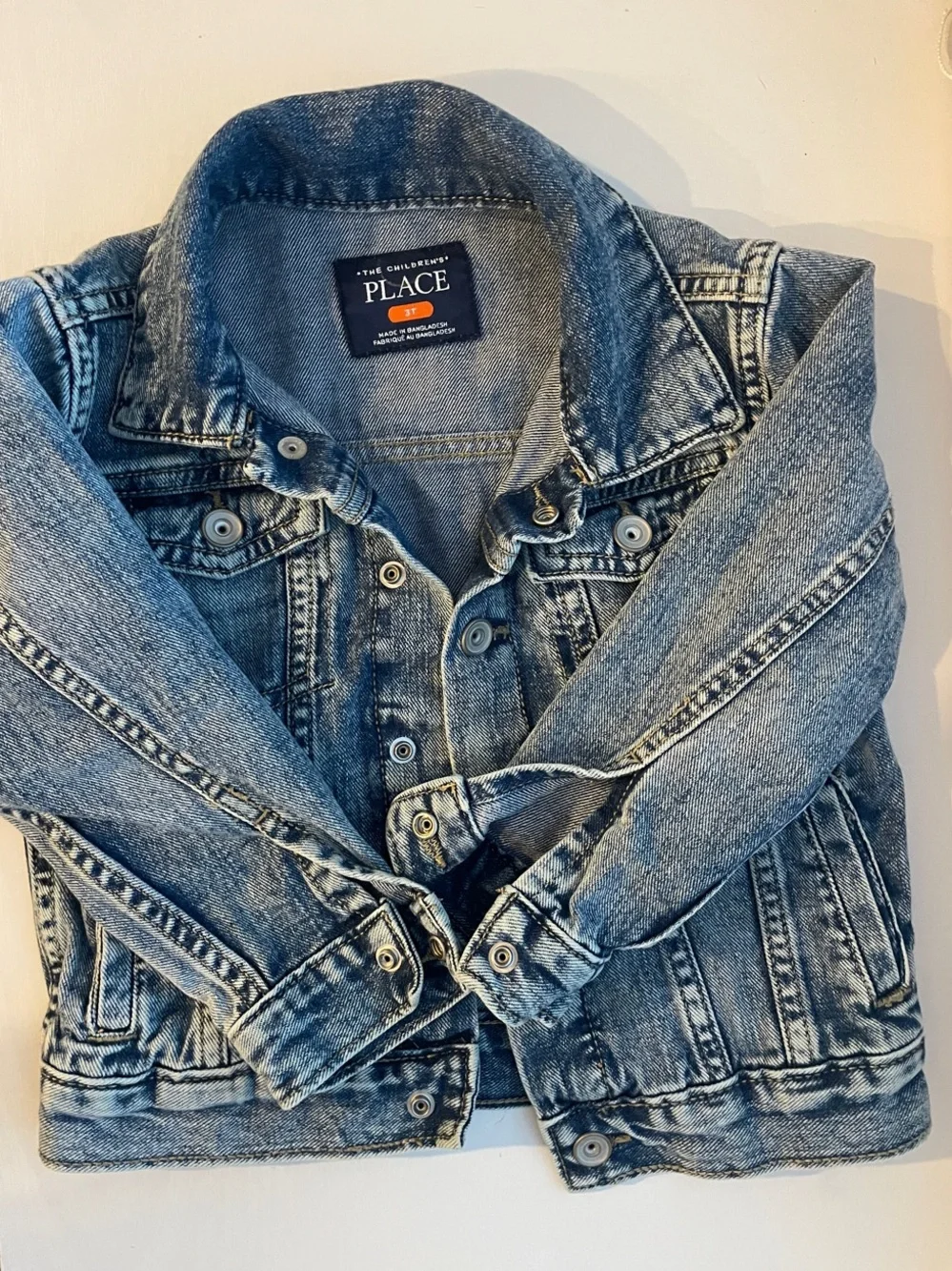 The Children's Place Light Blue Toddler Denim Jacket